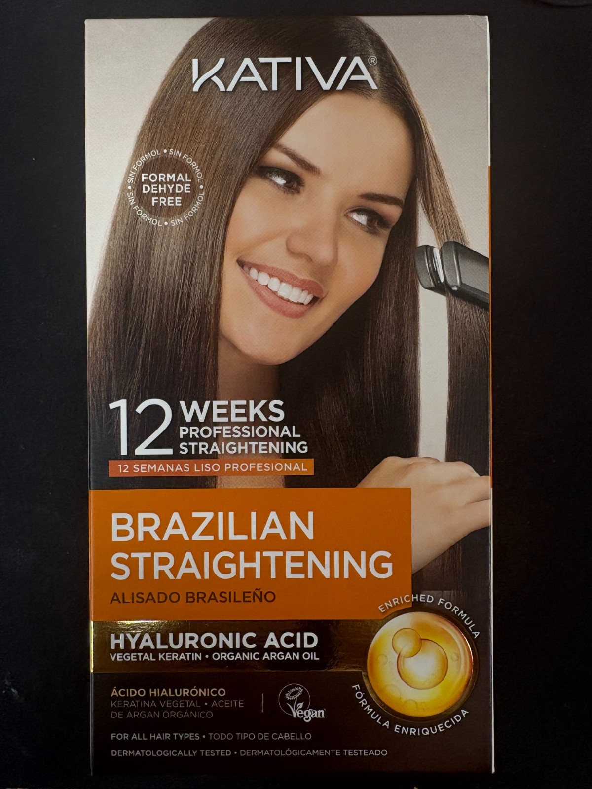 12 WEEKS Kativa Brazilian Straightening Alisado Brasileño Kit, US SELLER