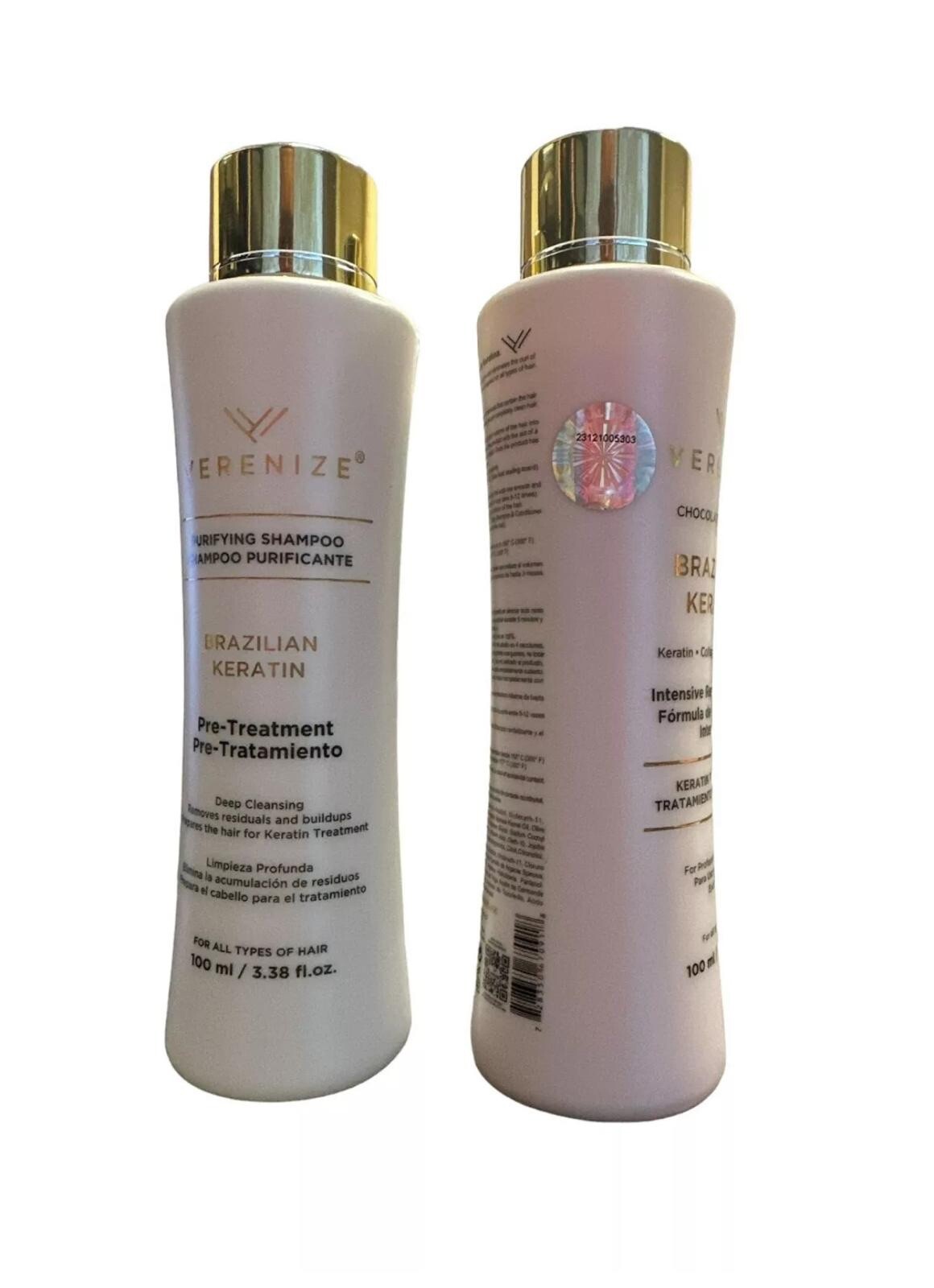 Keratin Treatment, Hair Straightener, Brazilian Blowout by VERENIZE.