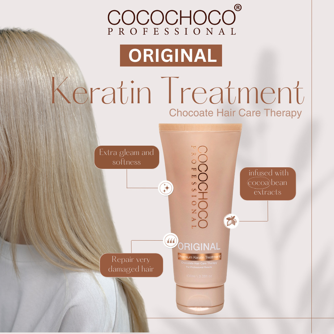 ❤❤ COCOCHOCO Pro ORIGINAL Brazilian Keratin Straight Hair Salon Treatment 100ml
