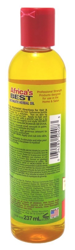 Africas Best Ultimate Herbal Oil 8 Ounce