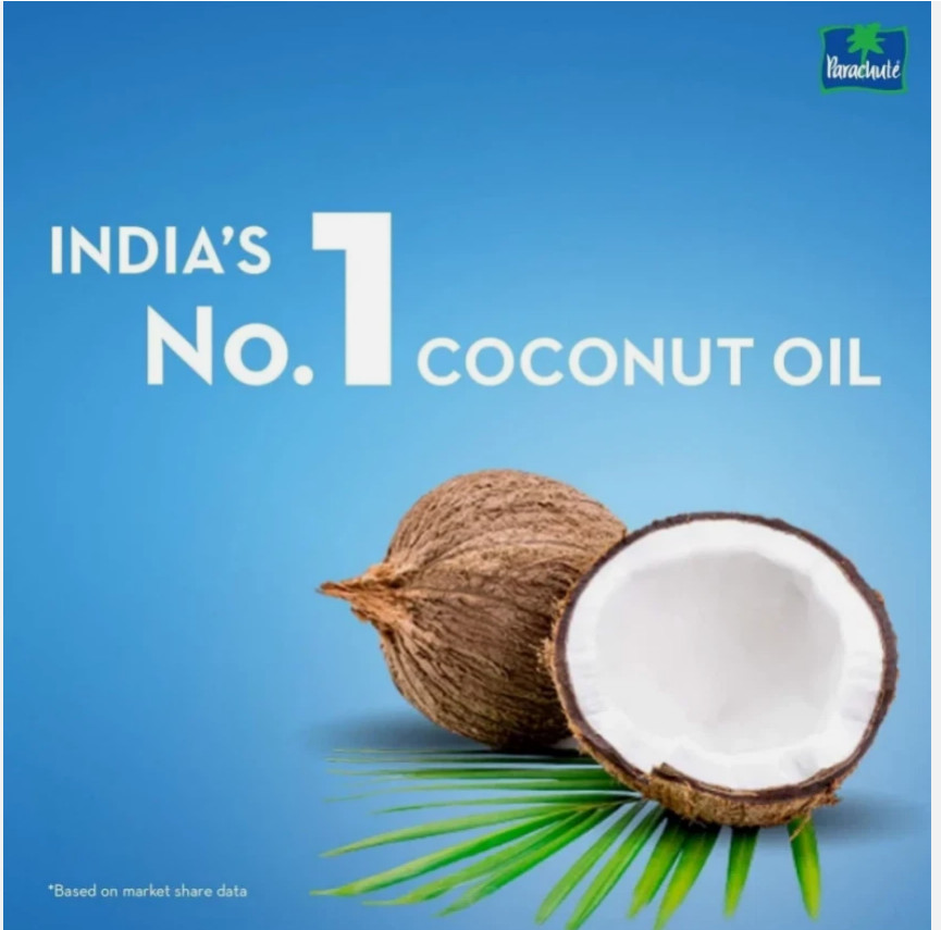 Parachute 100% Pure Coconut Oil- 175 ml(6oz) -US Seller