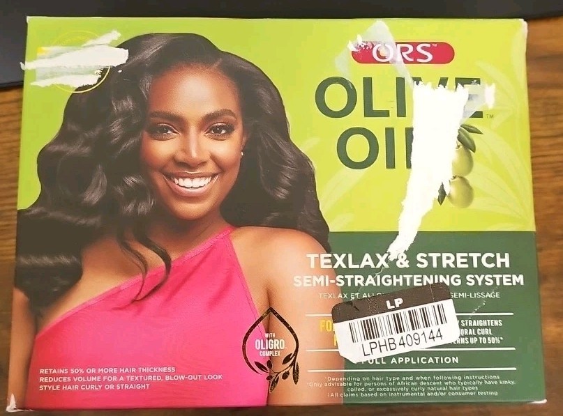 ORS Olive Oil TexLax & Stretch Semi- Straightening System (For All Hair Types)