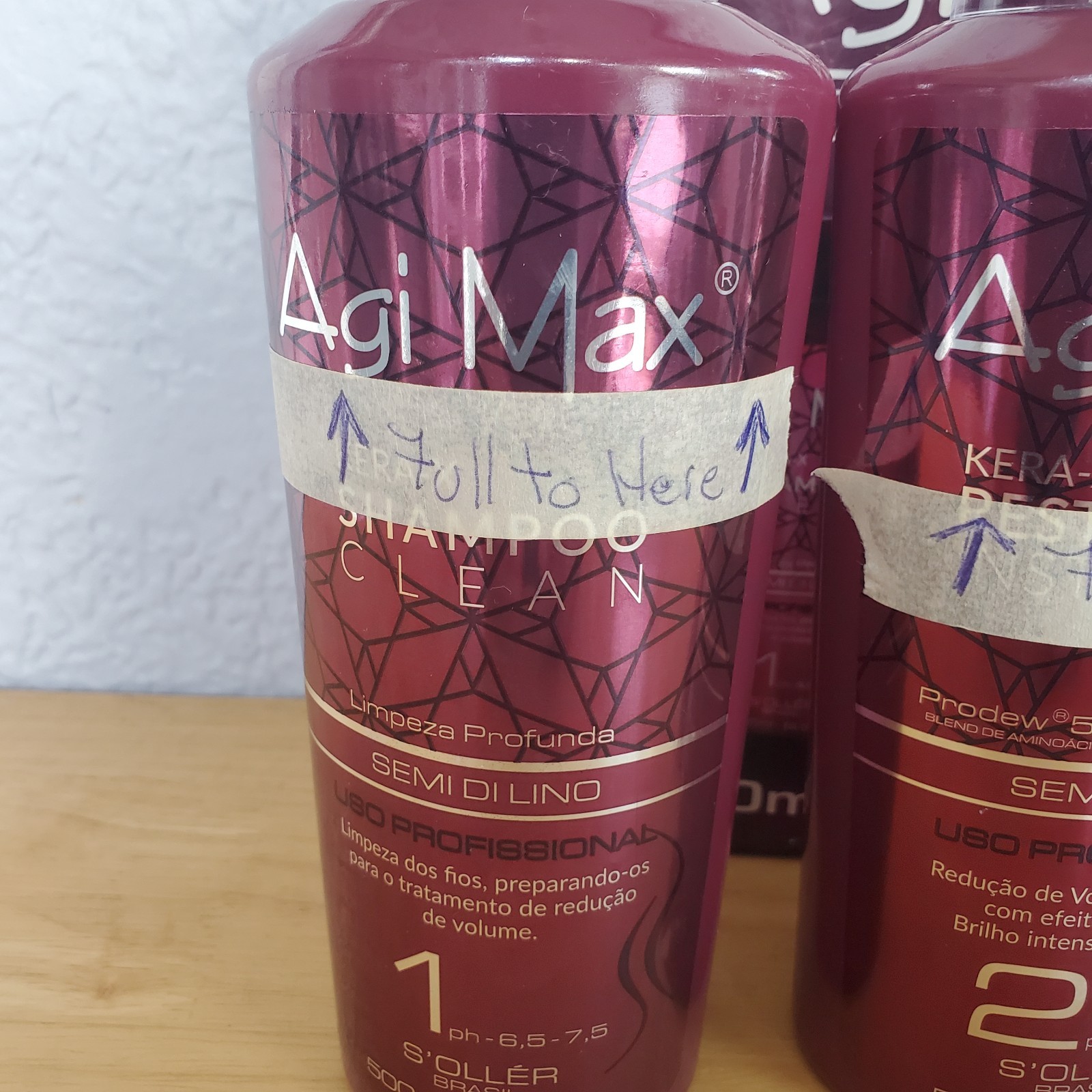 Agi Max Kera-X S’oller Semi di Lino Hair Straight Treatment 500ml/16.22 oz READ