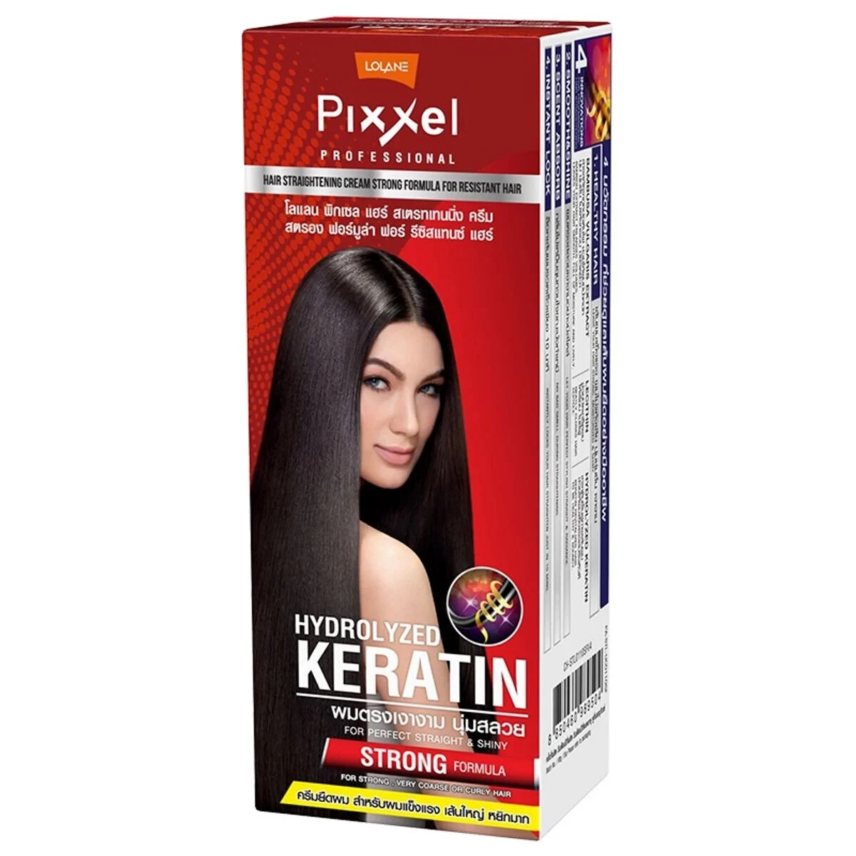 Lolane Pixxel Hair Straightening Cream Strong Formula Big Size 110g Pack