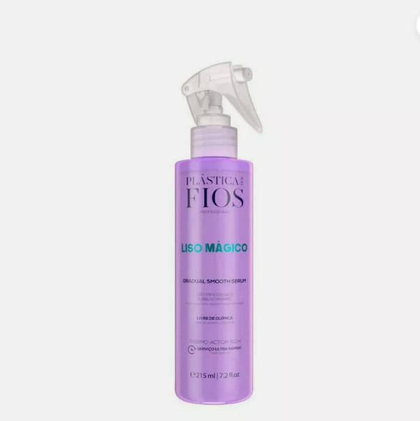 4x Cadiveu Plastica dos Fios Liso Magico Gradual Smooth Serum Treatment 215ml