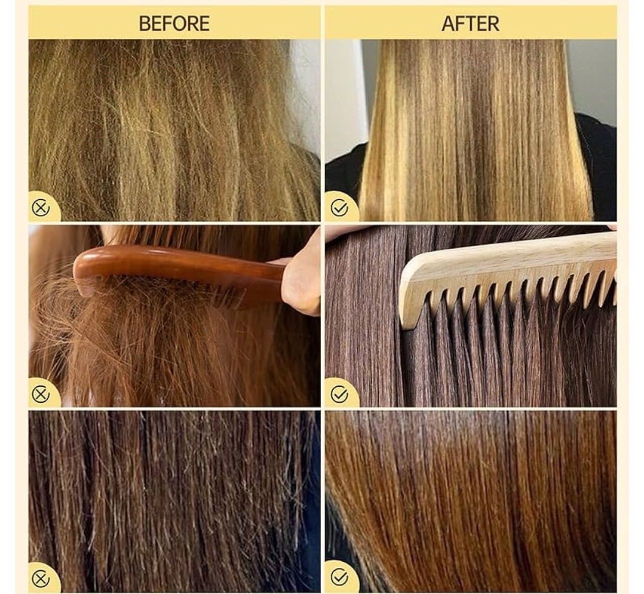 Professional 8 Seconds Hair Mask Keratin Hair Care Cream Smoothing Straightening