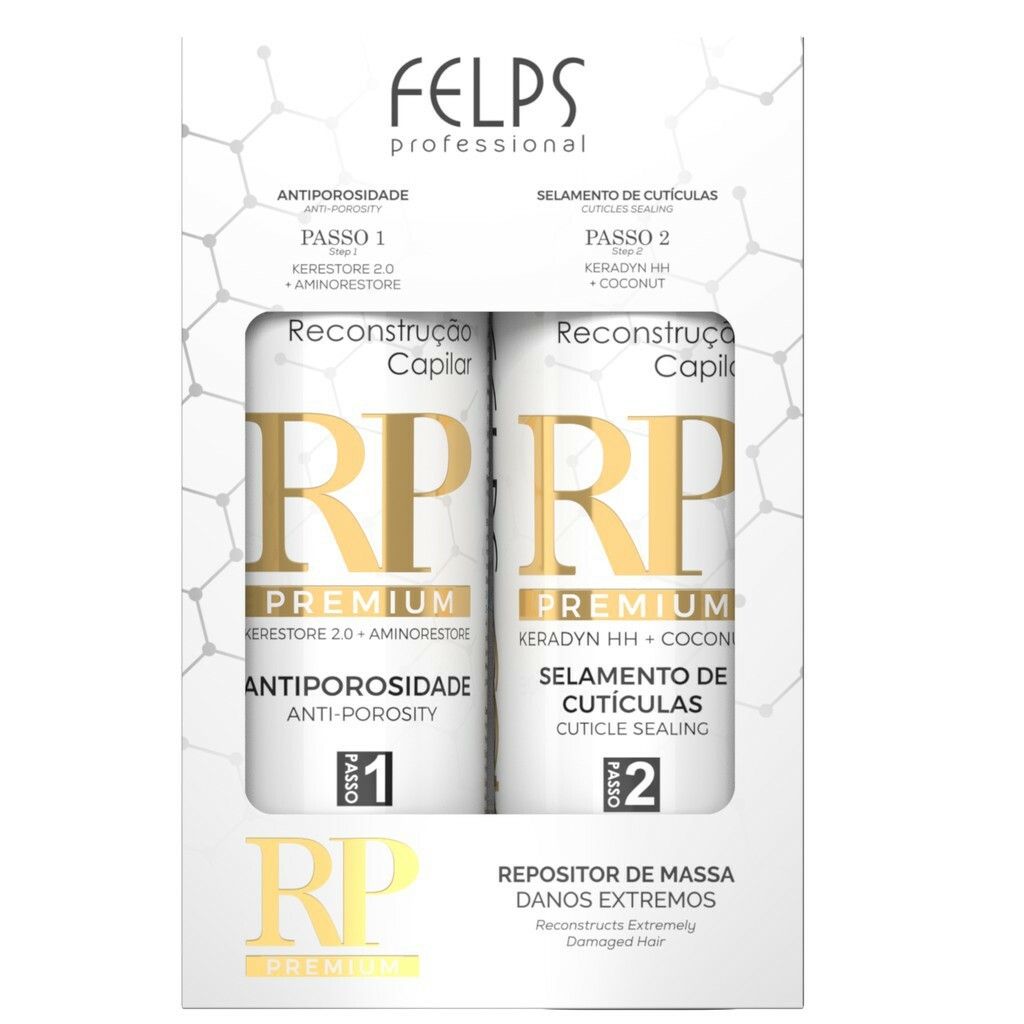 Felps Cor Rp Premium Reconstruction and Thermal Sealing Treatment 2 X 500ml