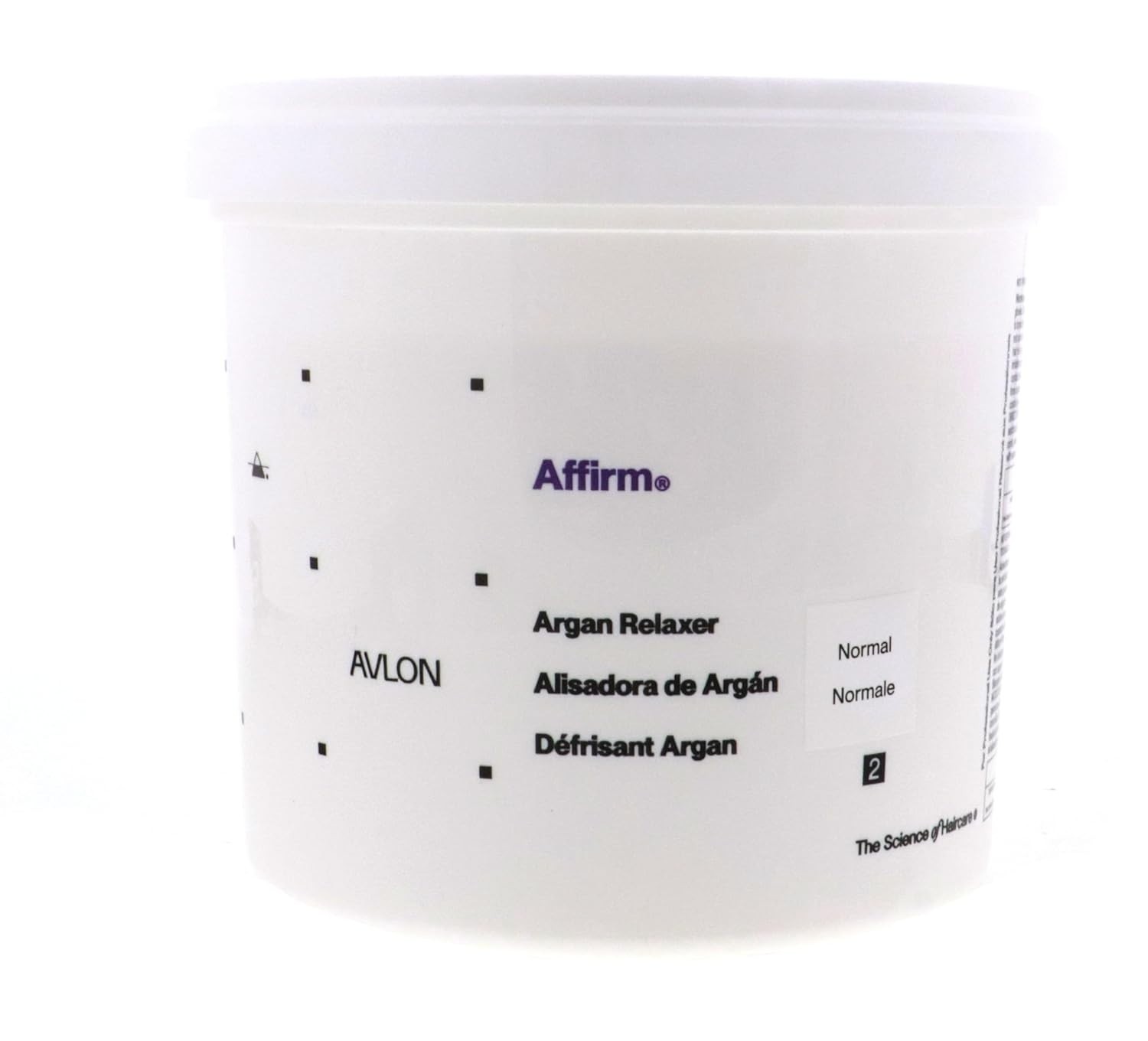 4 lbs Affirm Creme Relaxer with Argan Oil for Normal Hair – 29 Applications