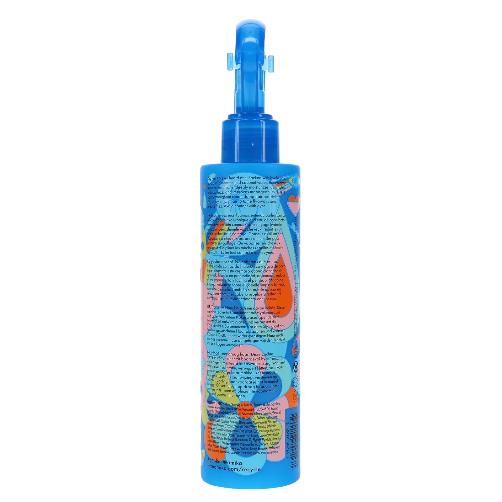 Amika Hydro Rush Intense Moisture Leave-in Conditioner 6.7 oz