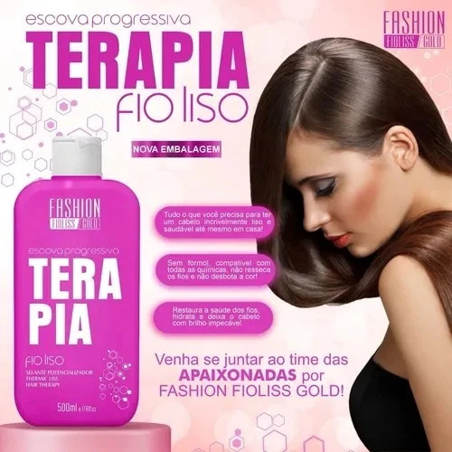 Progressive Fashion Gold Fioliss 500ml / Hair Therapy / Organic Sealant