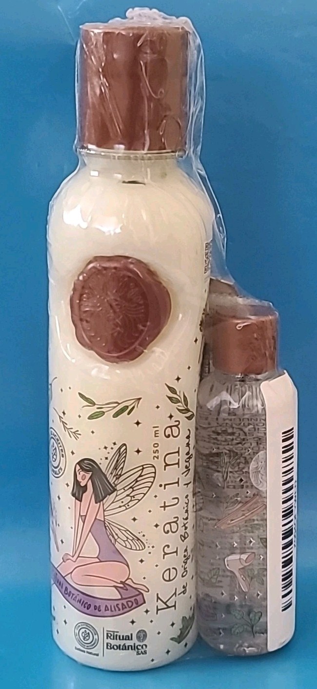 Ritual Botanico • Organic and Vegan • KERATIN KIT 250 mL • NEW & SEALED