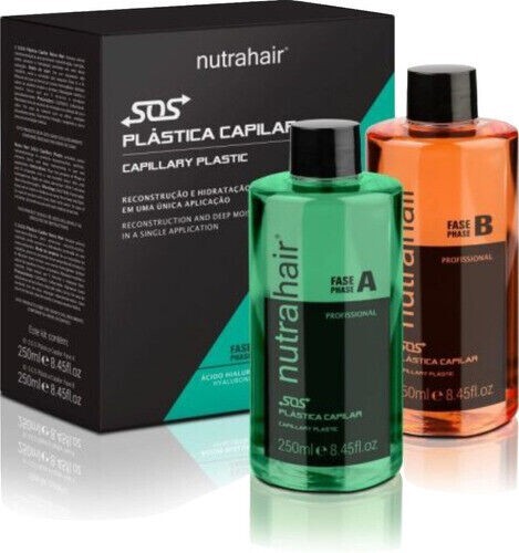 Treatment Keratin NUTRAHAIR MONOI THAITI + NUTRAHAIR SOS PHASE A AND B