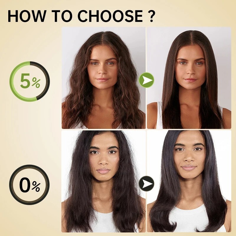 12% Brazilian Keratin Curly Frizzy Damaged Hair Straightening Repair Treatment
