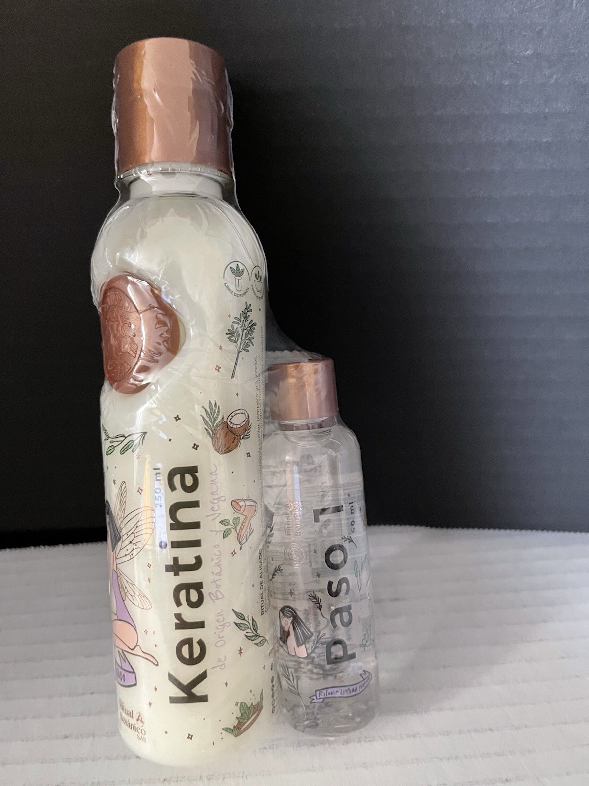Ritual Botanico Organic and Vegan Keratin Kit 250 mL New Sealed