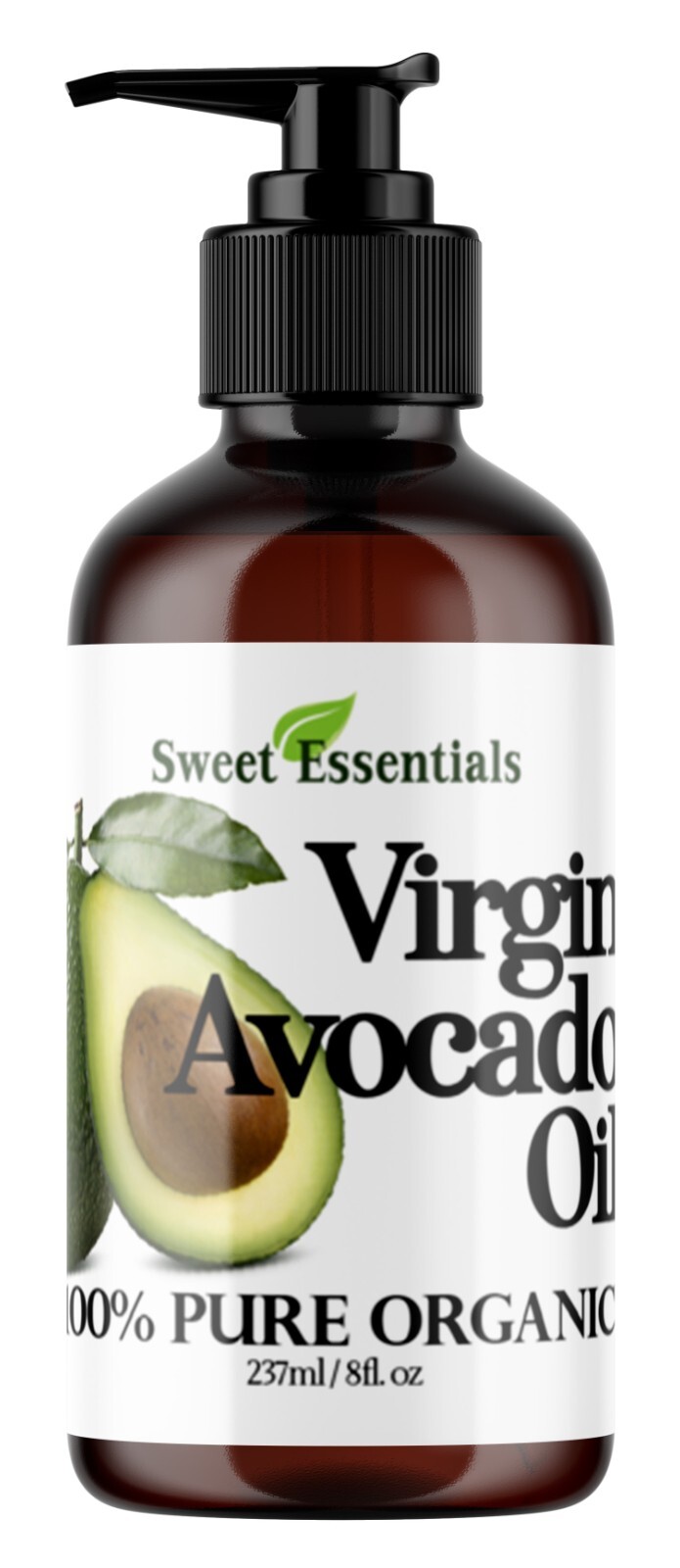 Organic Unrefined Avocado Oil | 8oz | Imported From Italy | 100% Pure