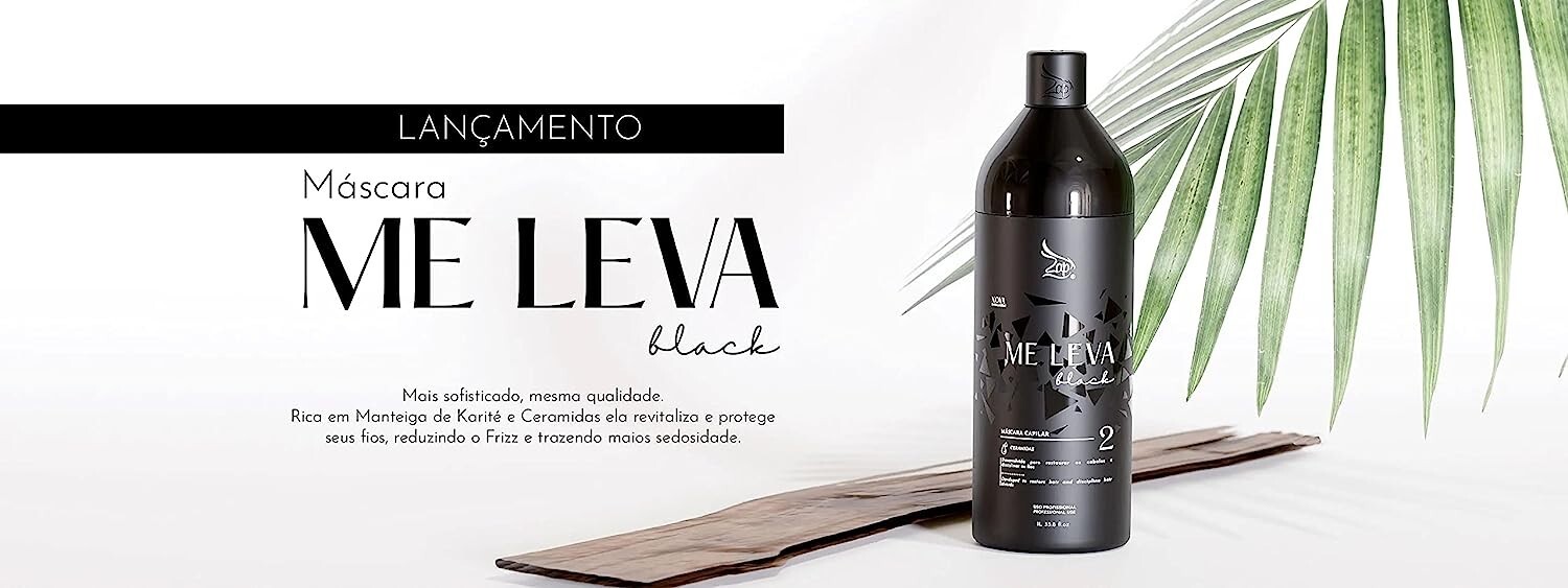 Kit Zap Me Leva Black and Detox 2x1L