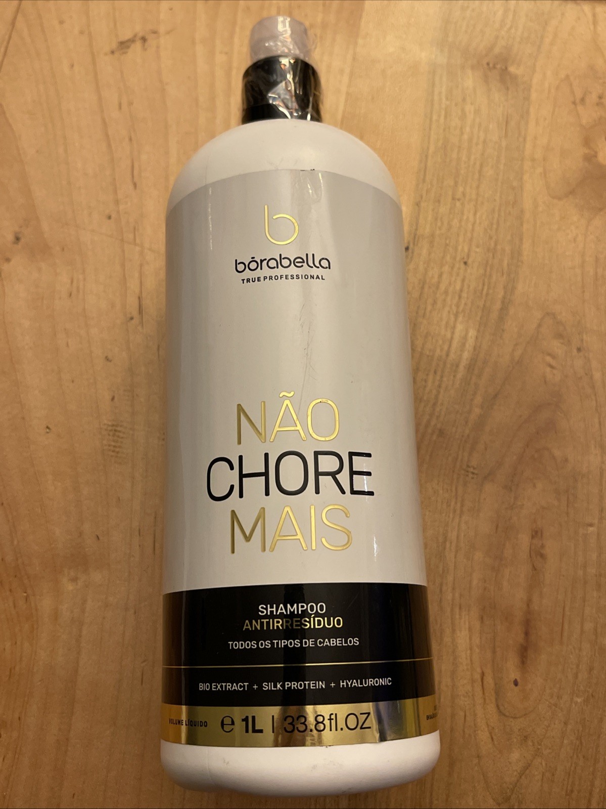 Borabella Nao Chore Mais Anti-Residue SHAMPOO 1L/33.8oz New
