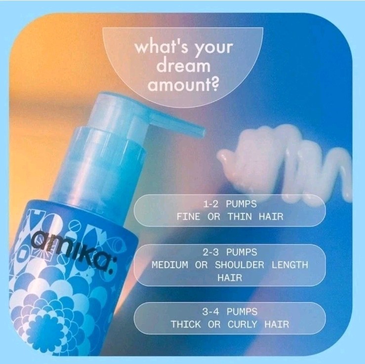 Amika Dream Routine Overnight Hydration Treatment 3.3 OZ 100 ML Full Size NEW