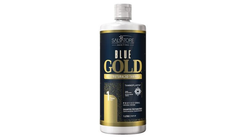 Salvatore Blue Gold Keratin Treatment Formaldehyde Free2 x 1L – 2 x 33.8Oz