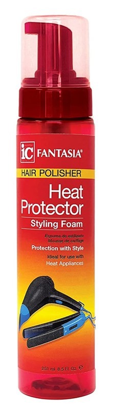 Fantasia Ic Heat Protector Styling Foam Polisher 8.5 Ounce