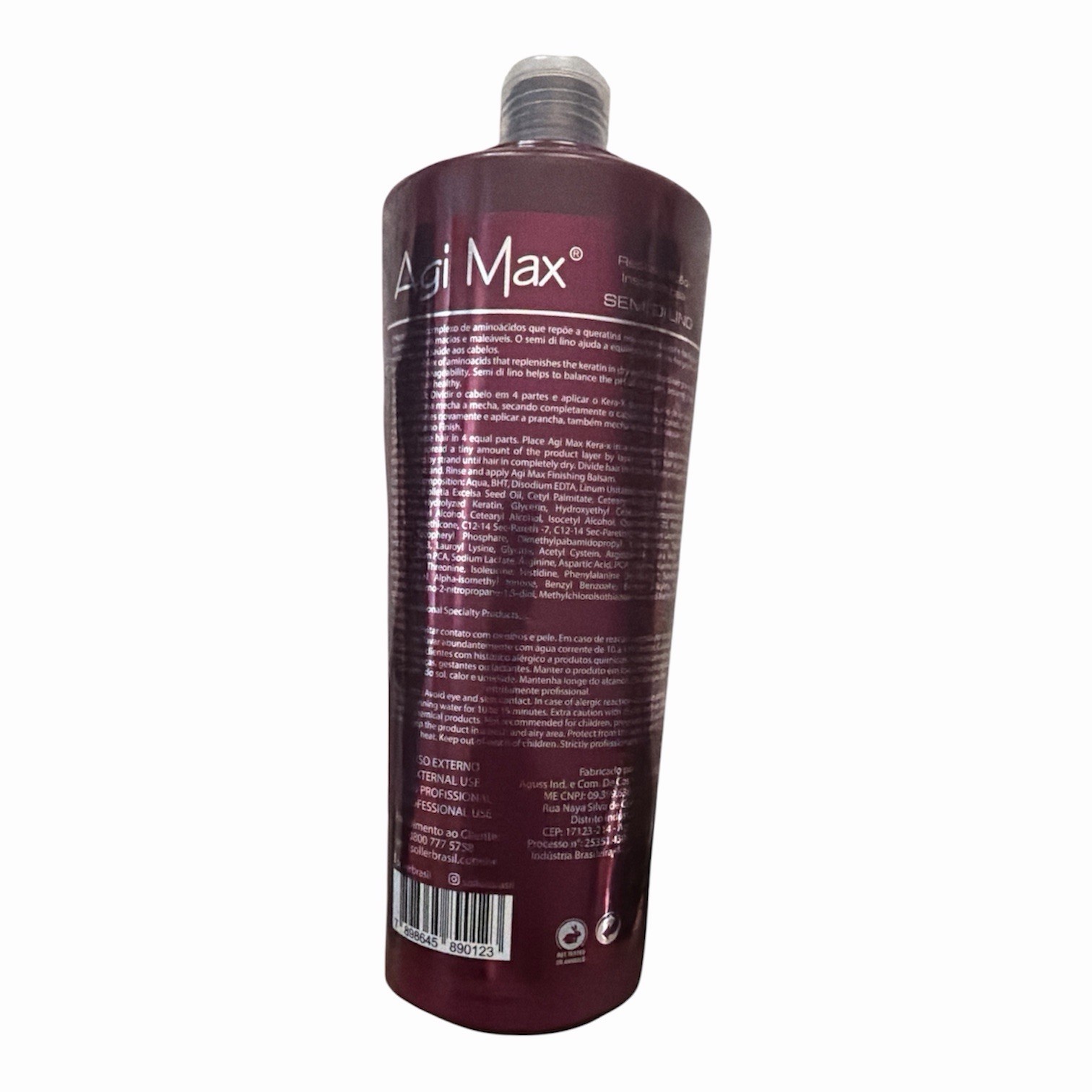 Agi Max Kera-x Progressive AntiFrizz Straightening Treatment 1L/33.81 fl.oz