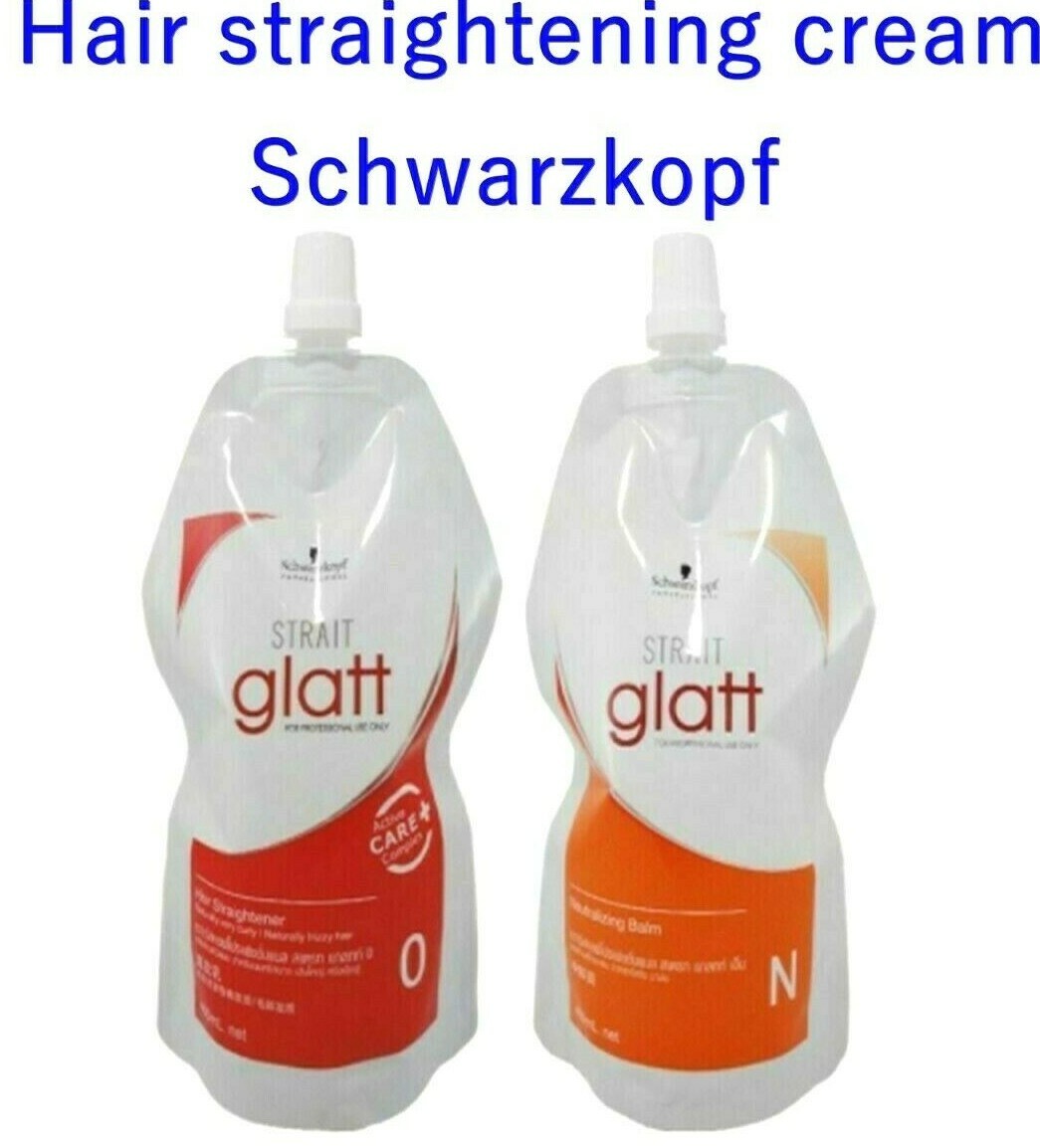 Schwarzkopf Glatt 0 Hair Straightening Cream Professional Straigh Valentine’s