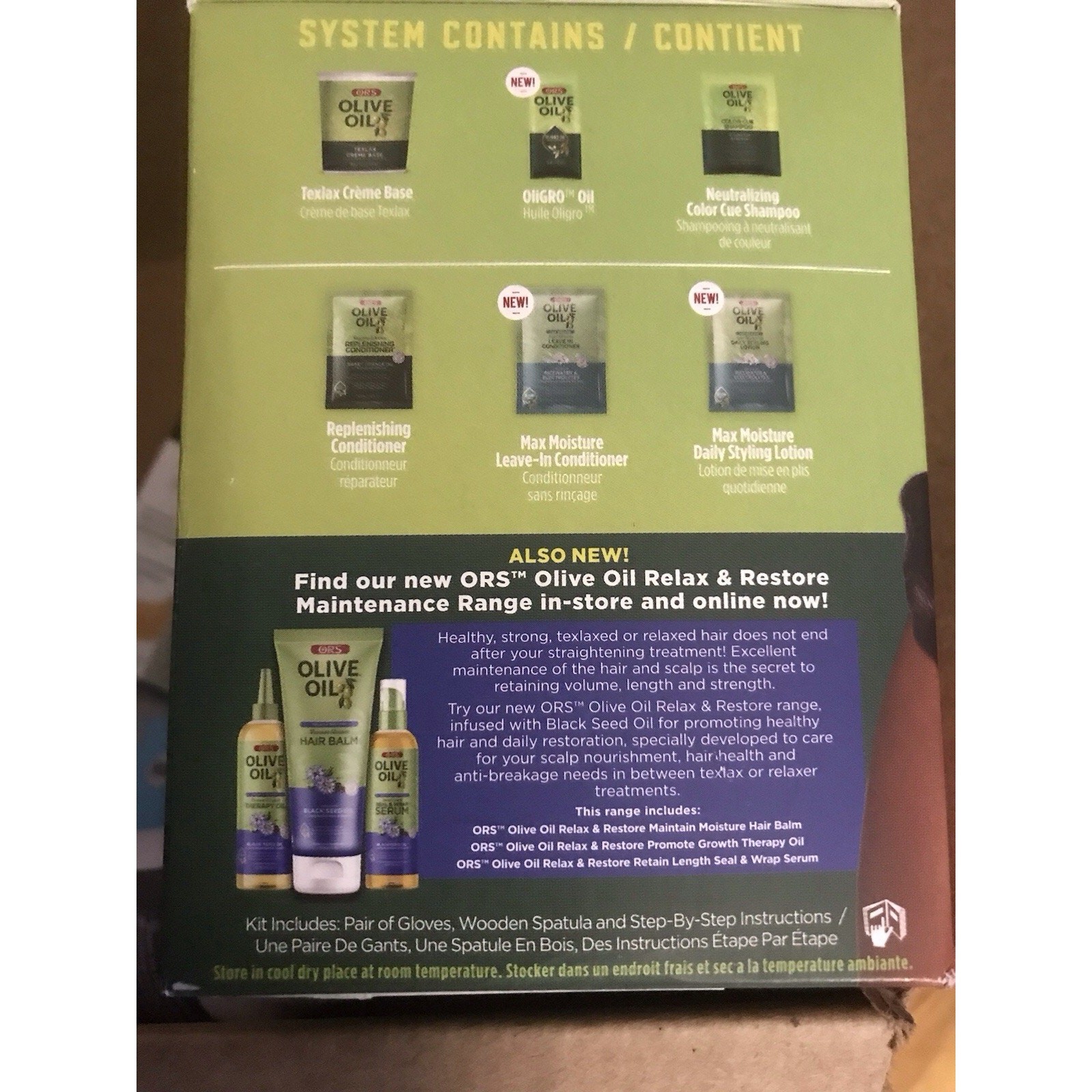 ORS Texlax & Stretch Semi-Straightening System