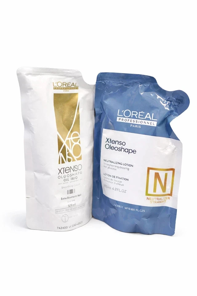 LOreal Xtenso Oleoshape EXTRA Resistant Cream BLACK 125ml + Neutralizing 125ml