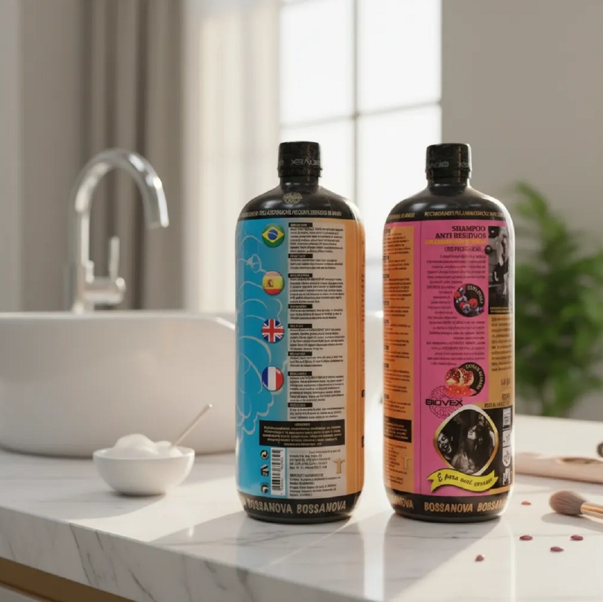 Kit Cirugía Capilar Xtreme Brasilera Bossanova (Shampoo y Ciruguia) de 1000 ml