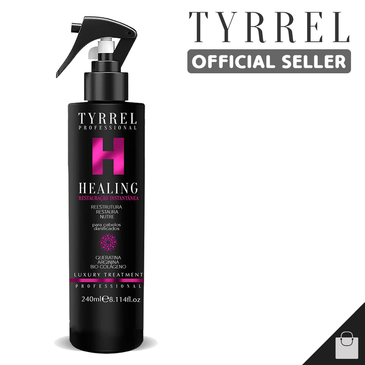 Tyrrel Healing Keratin Reconstruction Progressive Restoration Hair Treatment