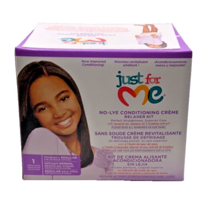 Just For Me No-Lye Conditioning Creme Relaxer Kit 1 Children’s Application