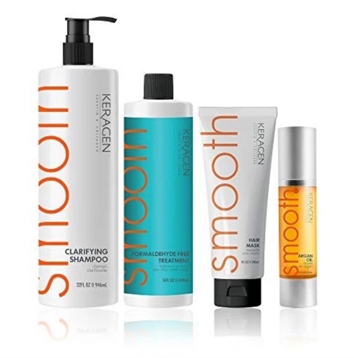 Keragen – Brazilian Keratin Smoothing Treatment, Blowout Straightening System fo