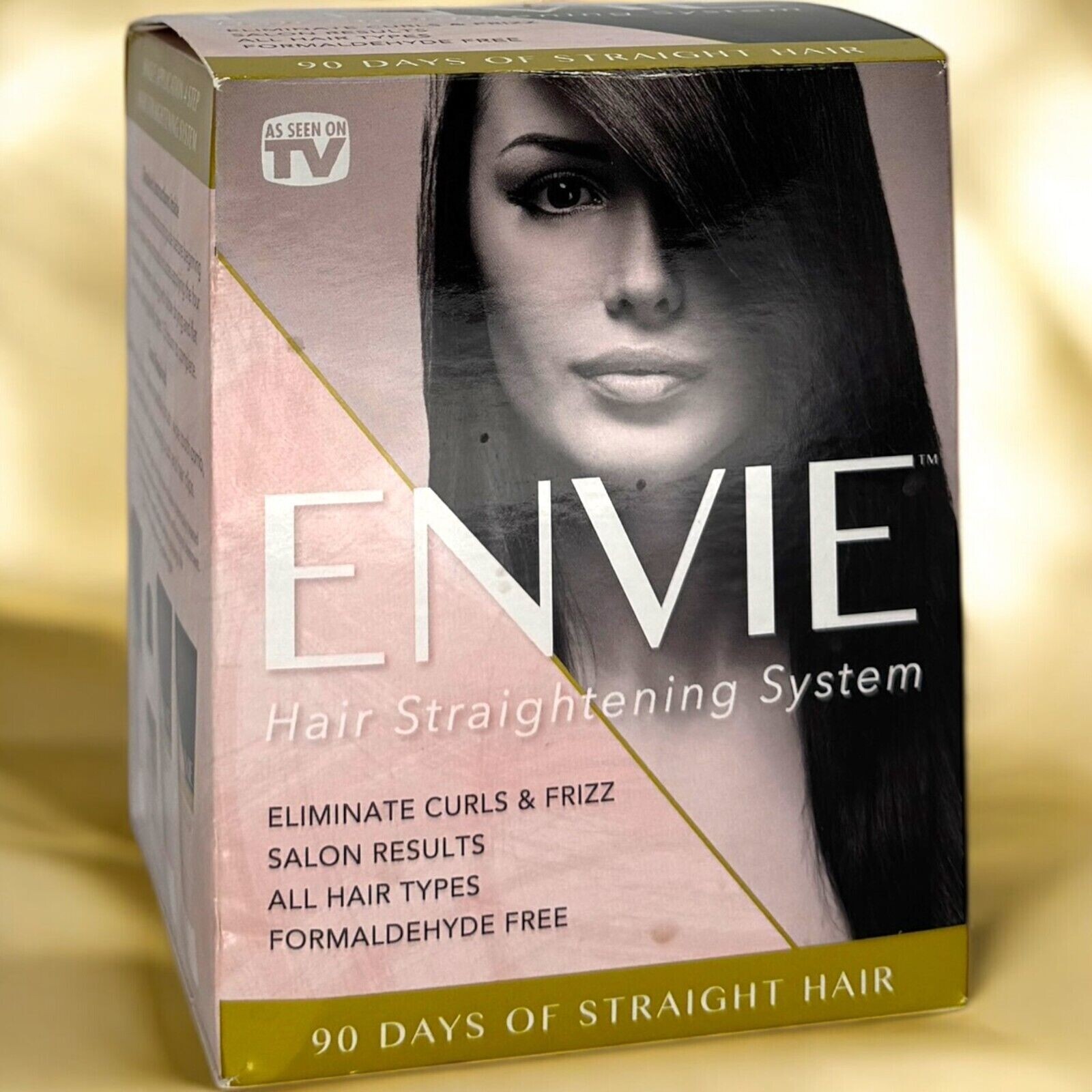 Envie Hair Straightening System Keratin Treatment Frizz Control 90 Day Salon Kit