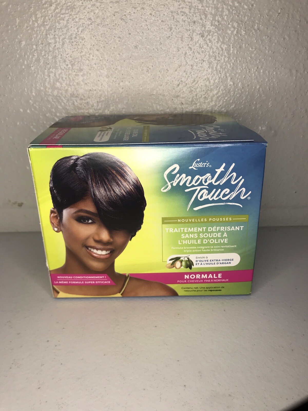 Luster’s Pink Smooth Touch Extra Virgin Olive Oil No-Lye Relaxer High Sheen 853
