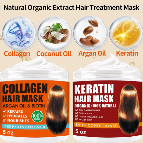 2 Keratin Treatment Hair Straightening Cream Fast Smoothing For Deep Curly Hair