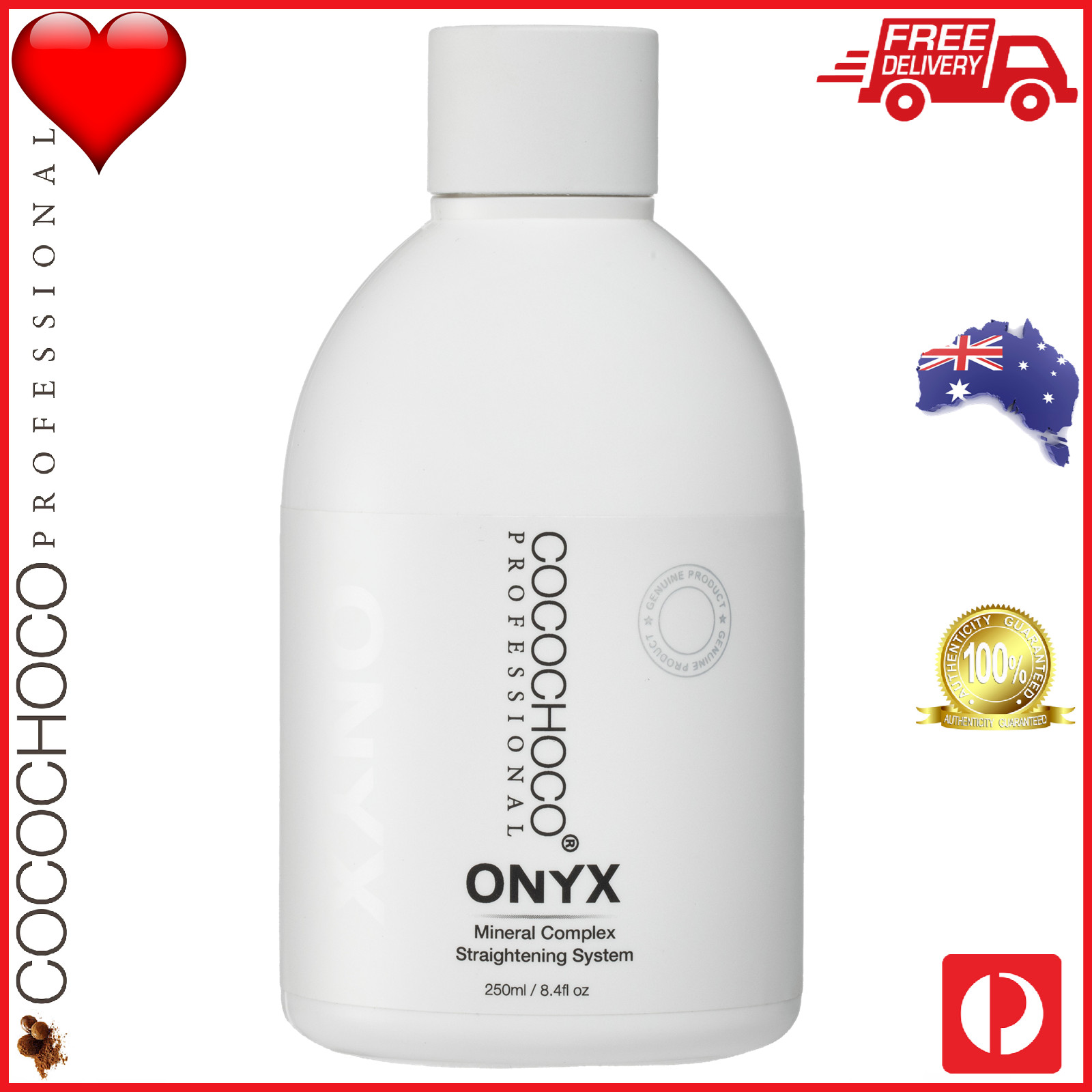 ❤❤ COCOCHOCO Pro ONYX Mineral Complex Keratin Hair Straightening Treatment 250ml