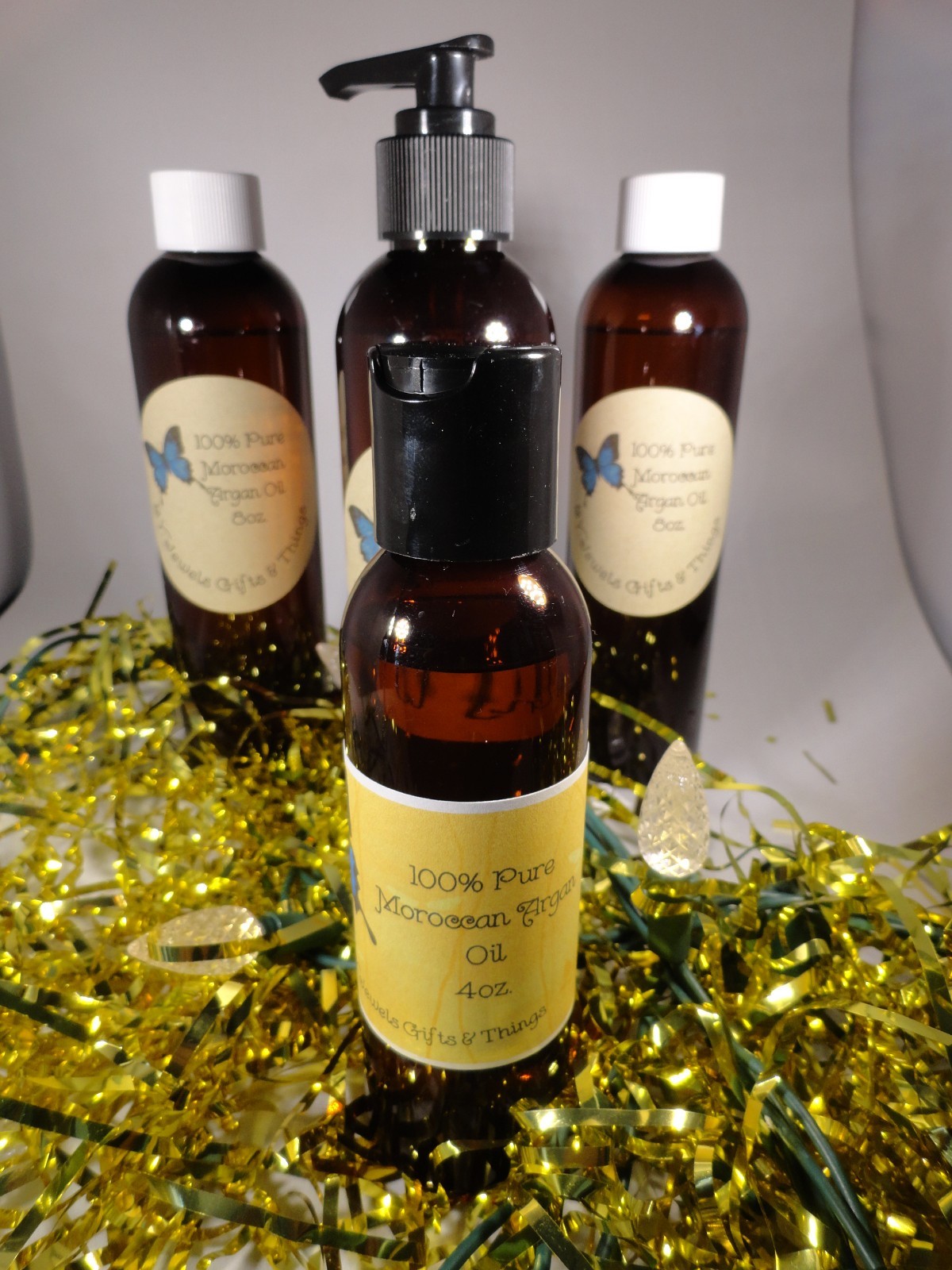 100% Pure Moroccan Argan Oil Clear Cold Pressed All Hair Types