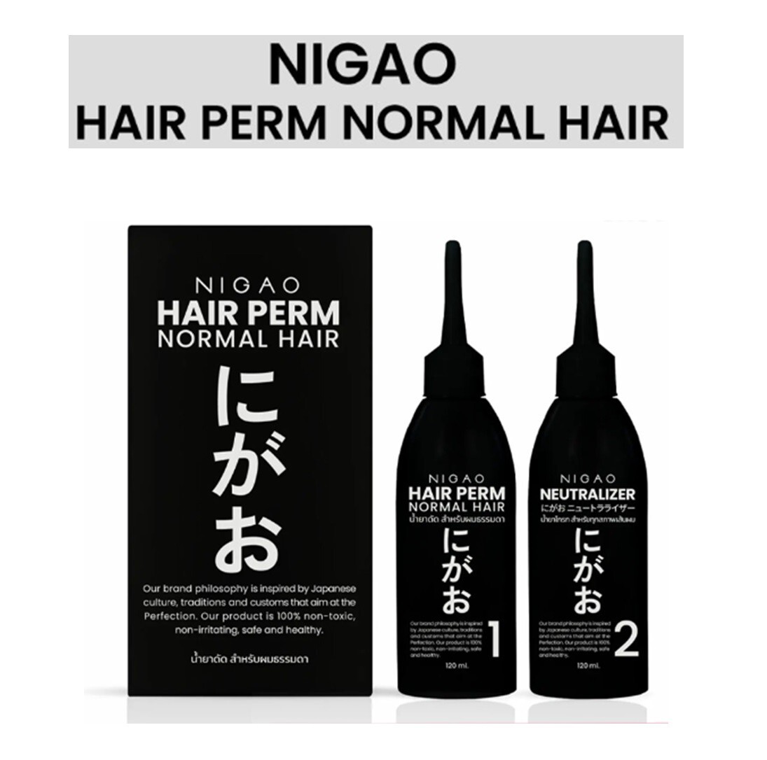 NIGAO Hair Perm Curling Japan Silk Keratin Deep Nourish Normal Hair Formula