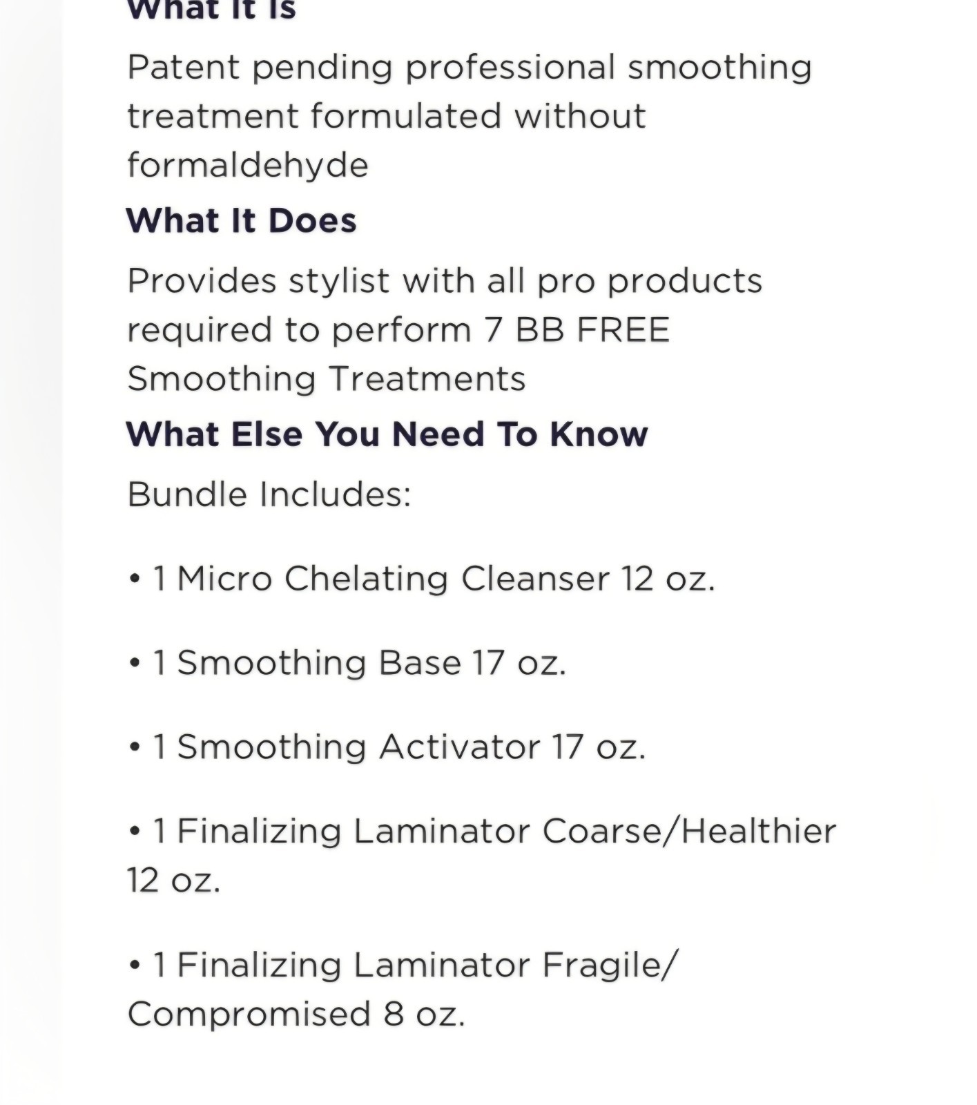 Brazilian blowout free stylist kit