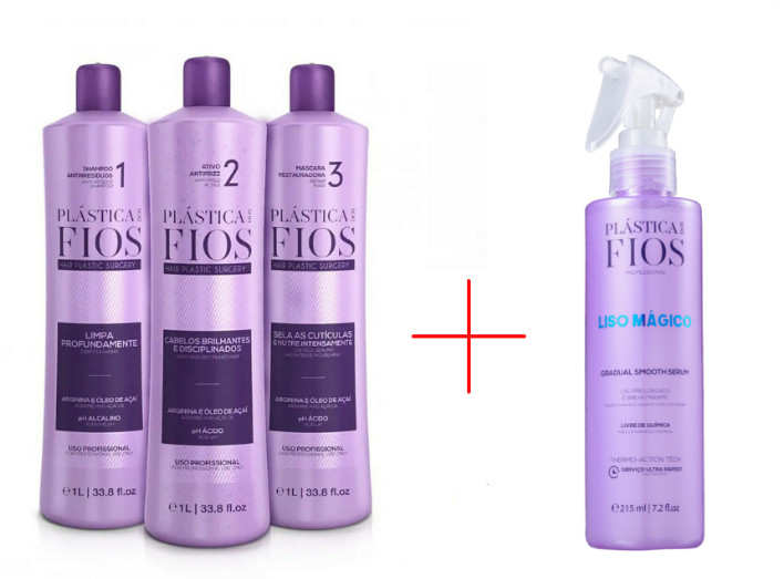 Cadiveu Plastica Dos Fios Brazilian Keratin Hair Treatment Choose Your Kit