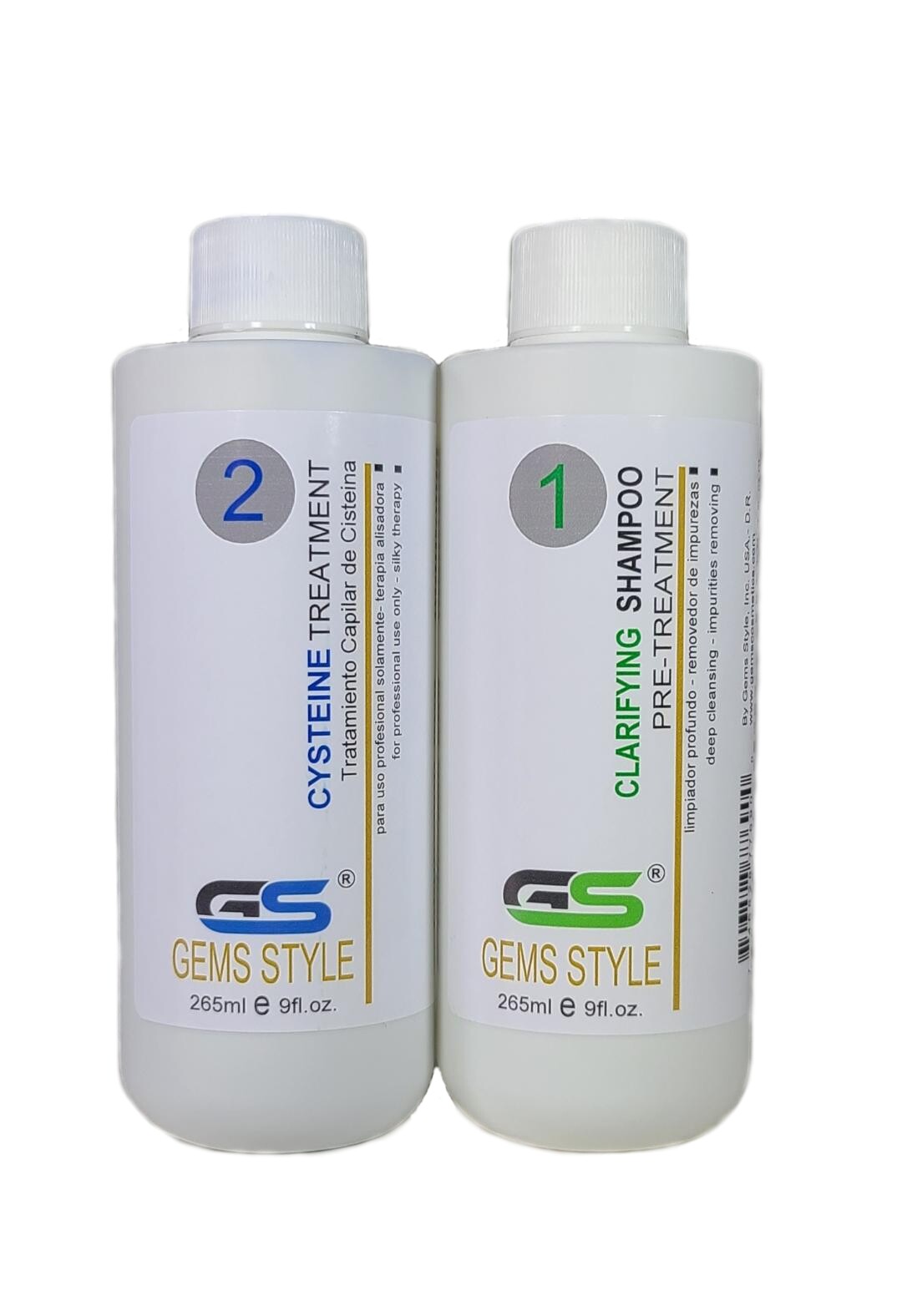 Cysteine Hair Treatment GEMS STYLE – For All hair type – 9oz/265ml