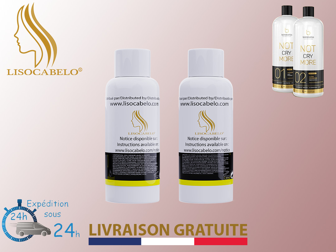 Kit 2X50Ml Smoothing Without Formaldehyde With Silk Protein Borabella