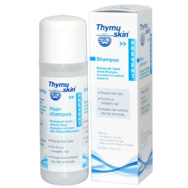 Thymuskin Prevent Hair Loss Nourishing Shampoo 100/200mL for Hairloss Prevention