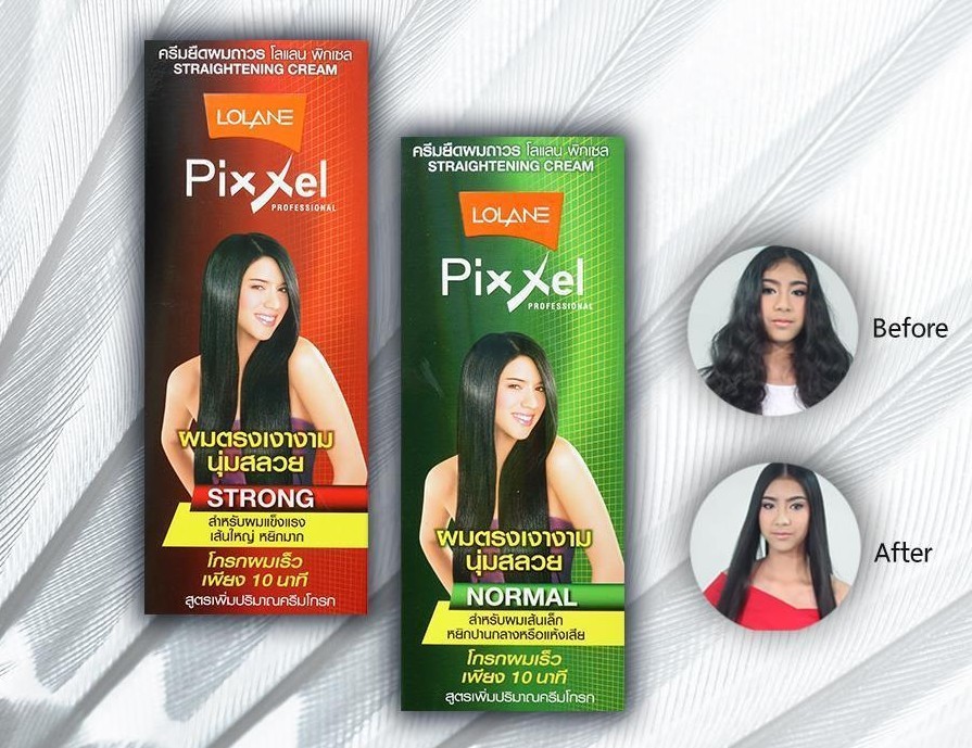 LOLANE Pro Perm Hair Straightening Keratin Cream Instant Quick Smooth Shine