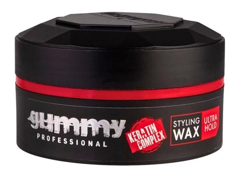 (2 PACK) Gummy Styling Wax Keratin Complex Ultra Hold 5.07 Ounce Jar