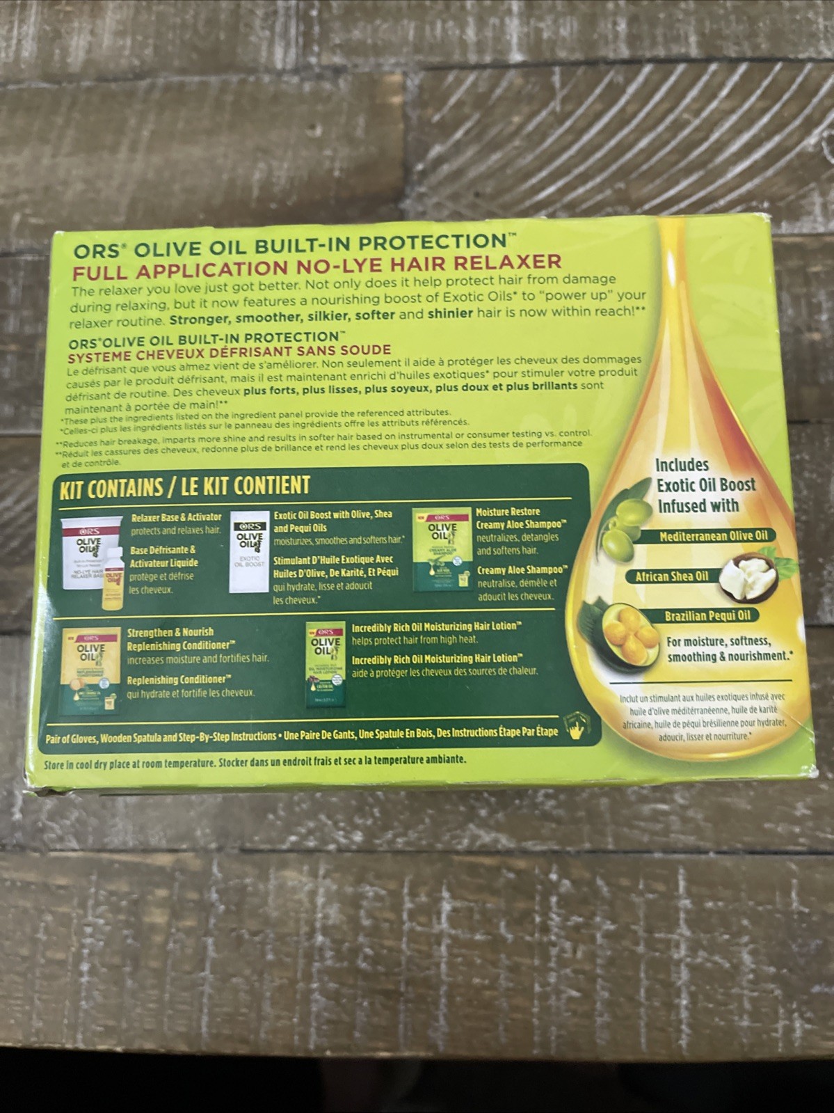 Original Root Stimulator Olive Oil Full App Hair Relaxer