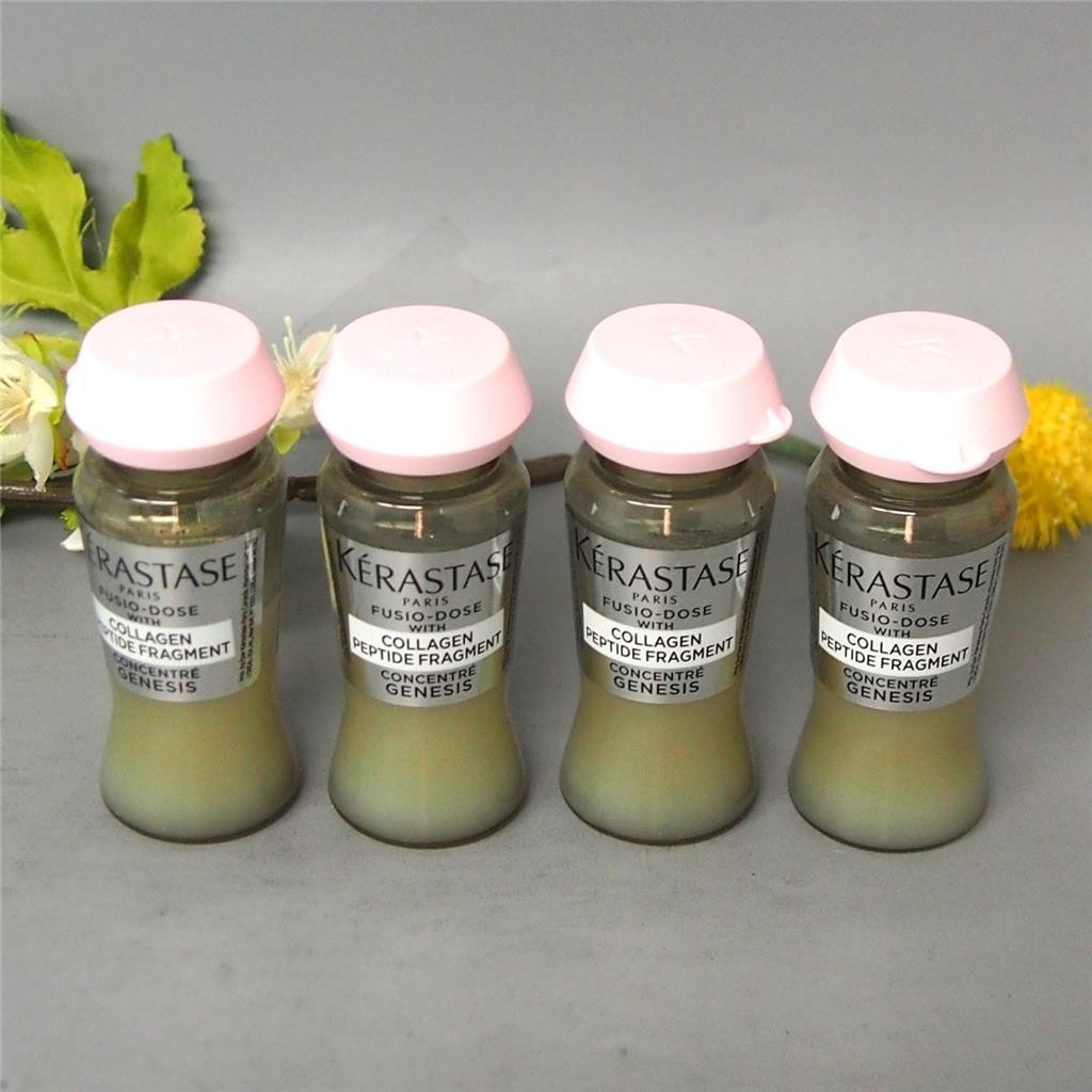 4 VIALS Kerastase Concentre Genesis with collagen peptide fragment 4x12ml