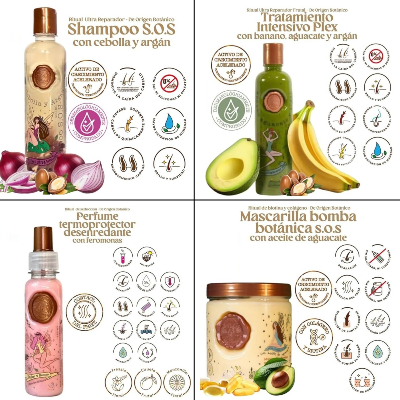 Organic Keratin Treatment Kit | Straighten, Repair & Relax Hair | Vegan & Natura