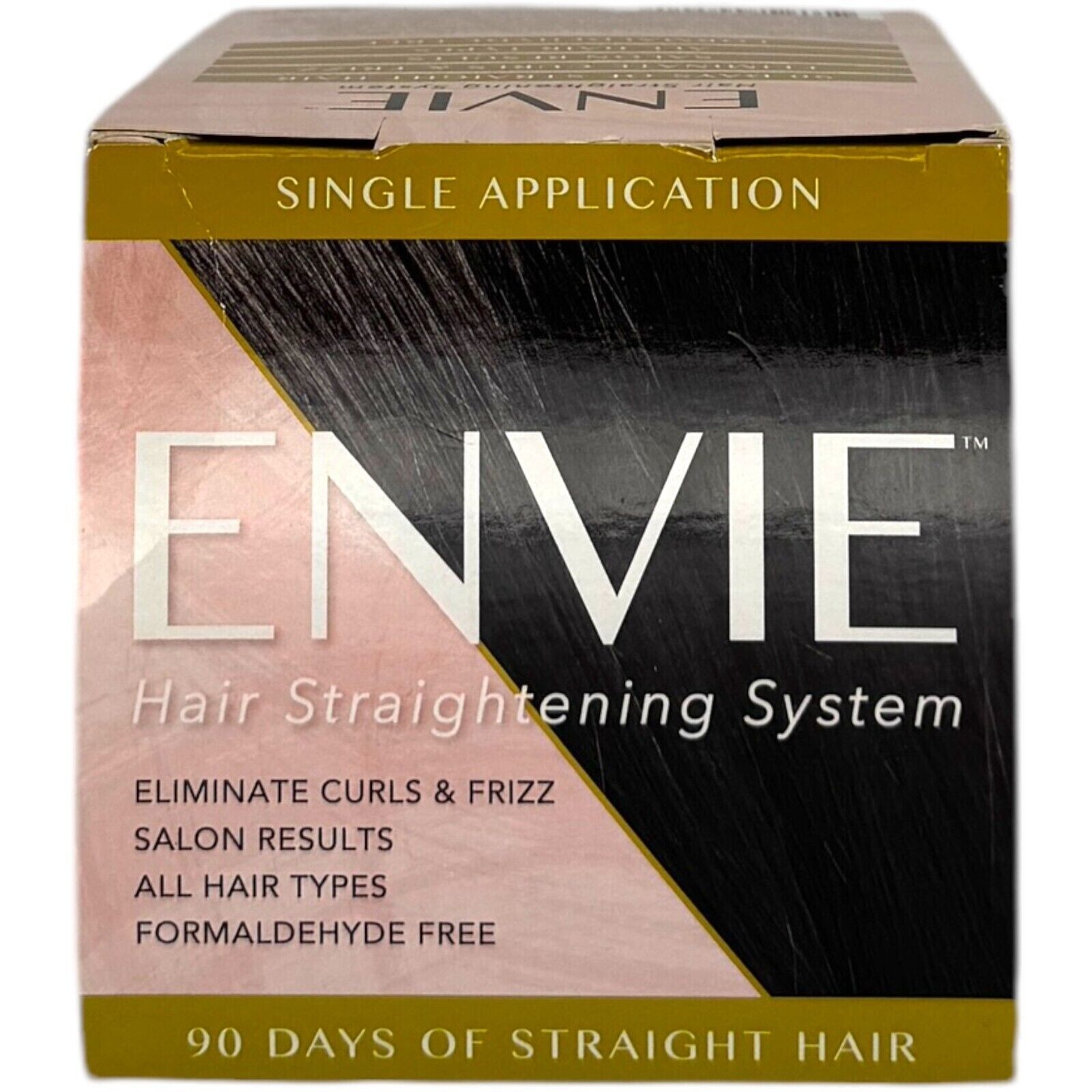 Envie Hair Straightening System Keratin Treatment Frizz Control 90 Day Salon Kit