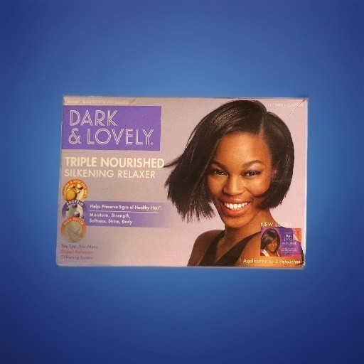 Dark & Lovely Triple Nourished No-Lye Relaxer Shea Jojoba Avocado Cream